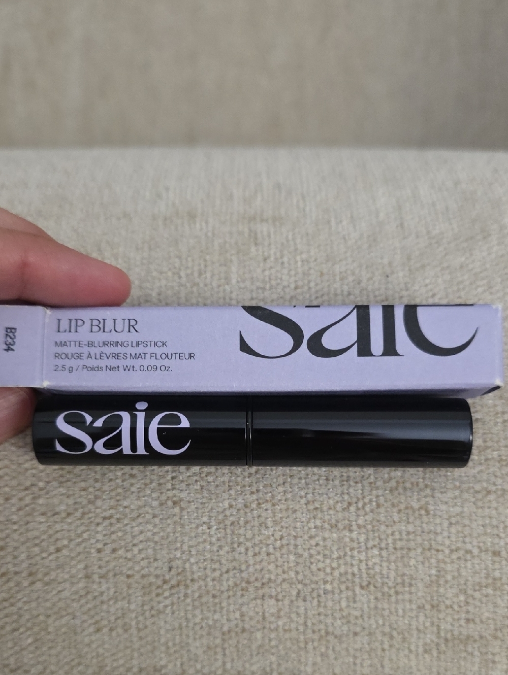 Saie Lip Blur Matte-Blurring Lipstick - Nouveau (Nib)